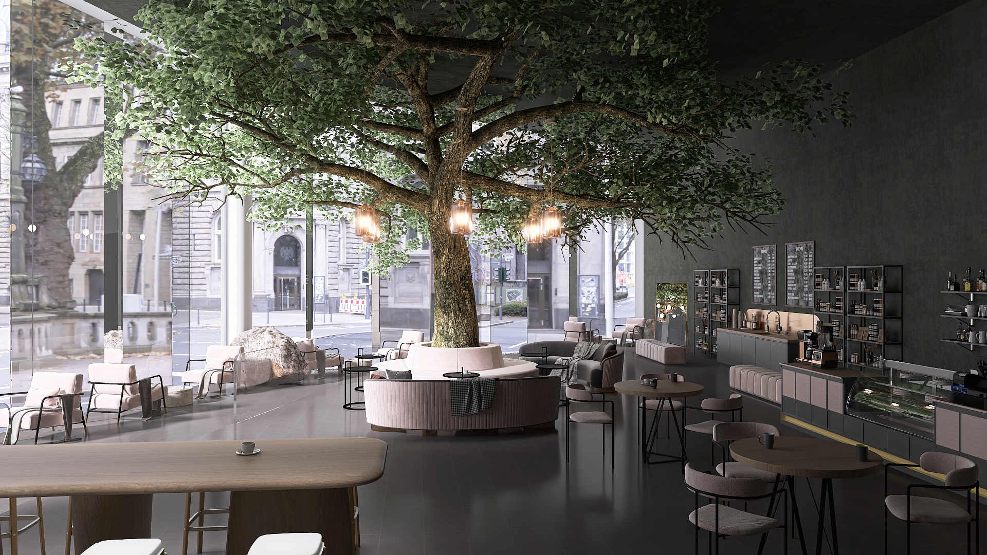 Corner Coffee Spaces