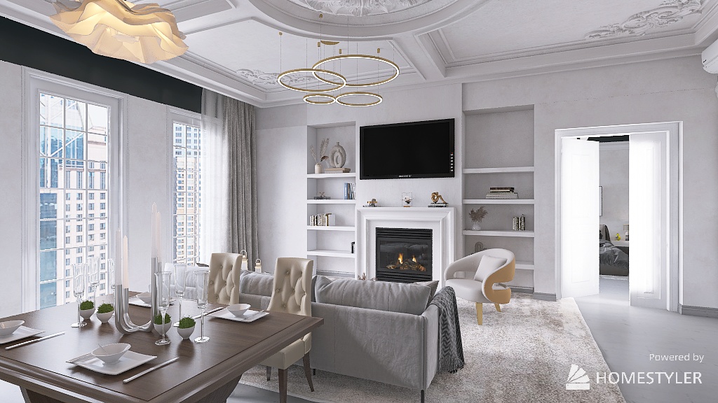 Room 1- Classic Black and White