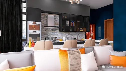 1 bedroom, 1bath Orange/Autumn Apartment!