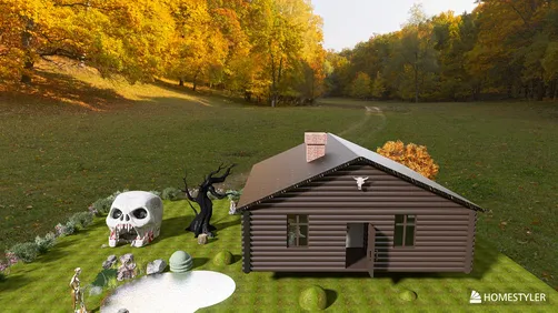 Страшная сказка, красивая ведьма