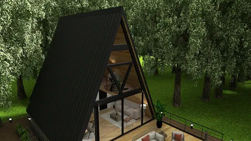 A-Frame Cabin