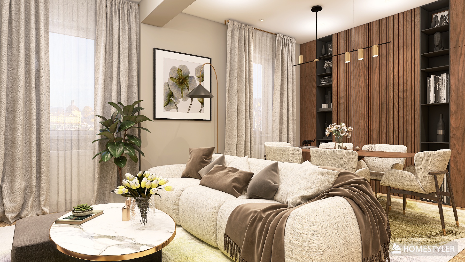 Mini flat with 1 bedroom