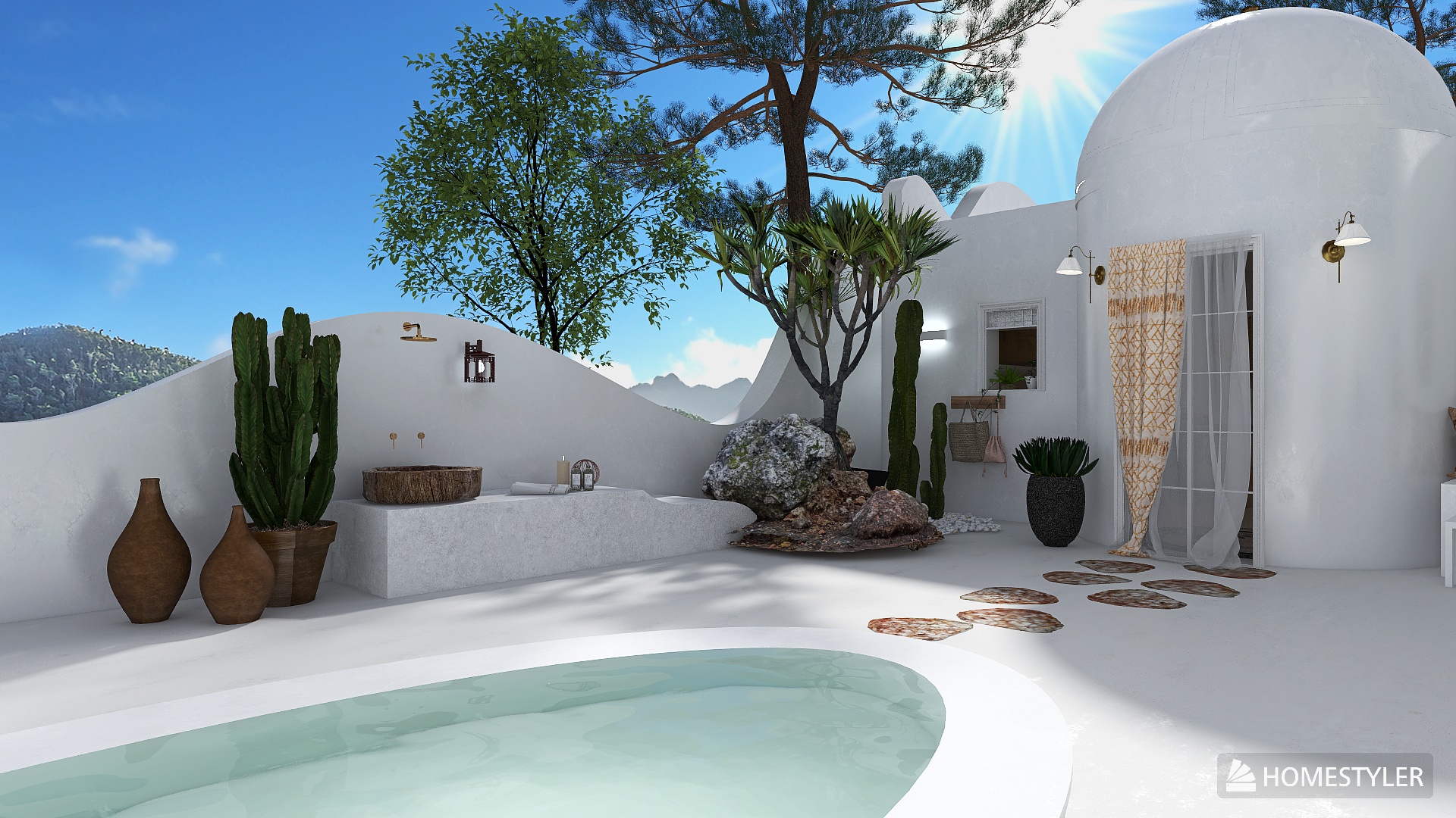 Toute petite de blanc vêtue