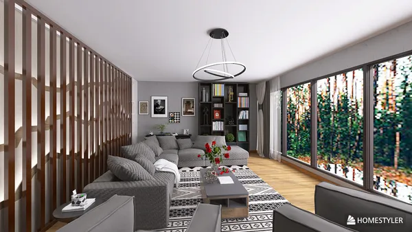 Professional interior design created with Homestyler 3D design software