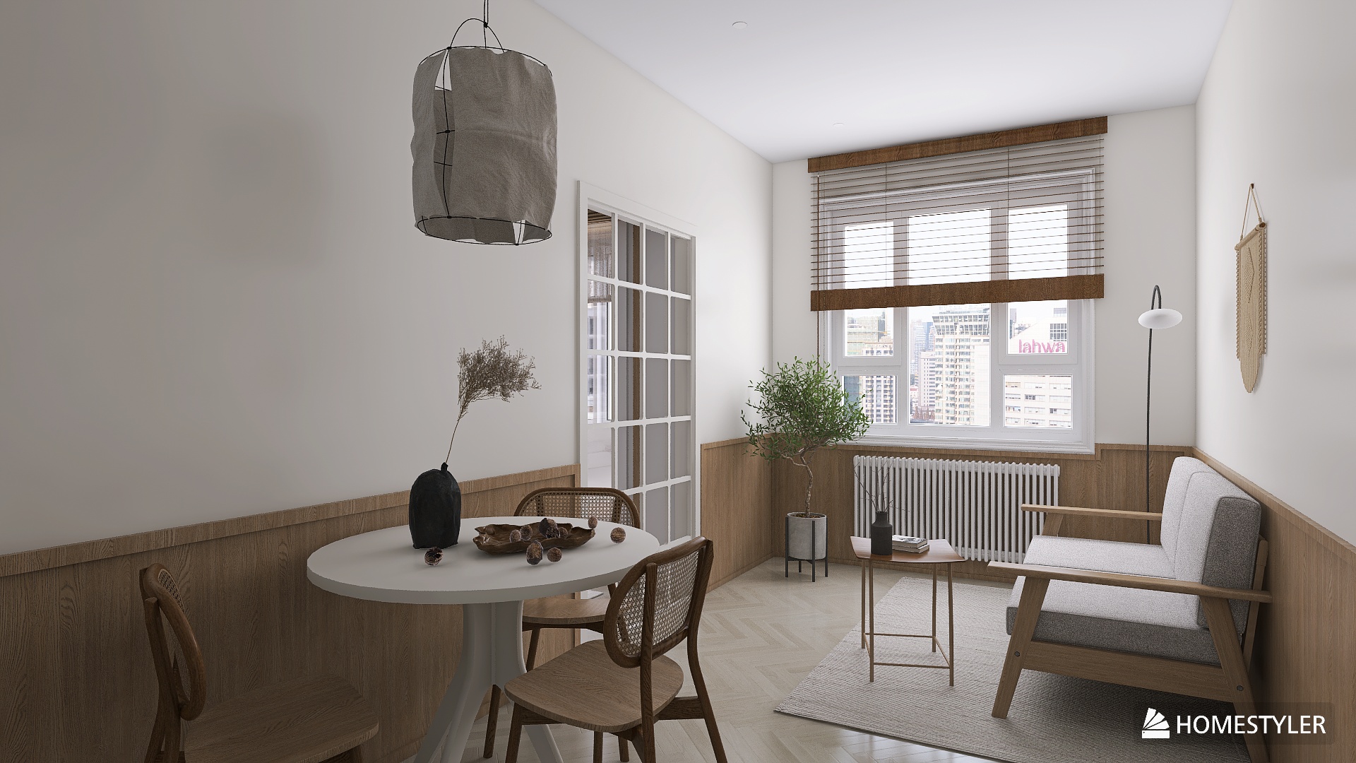 Japandi style apartments for rent