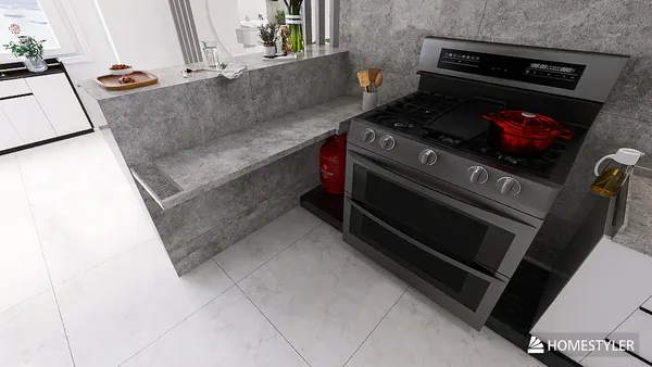 Professional interior design created with Homestyler 3D design software