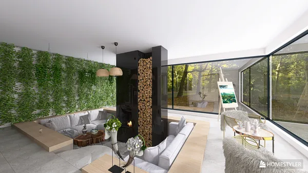 Professional interior design created with Homestyler 3D design software