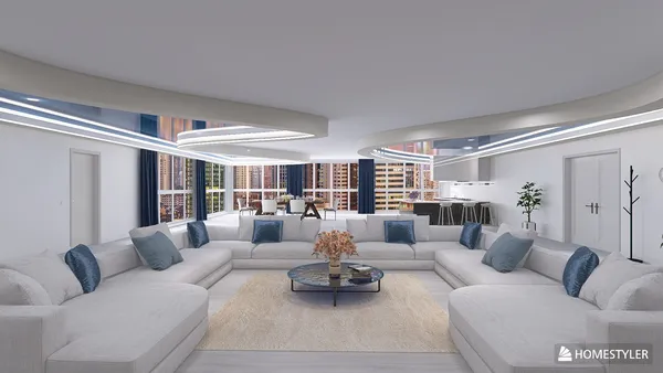 Professional interior design created with Homestyler 3D design software