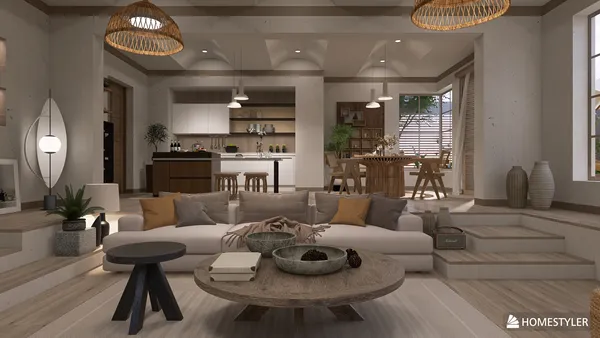 Project: Sunken Living Room - Japandi