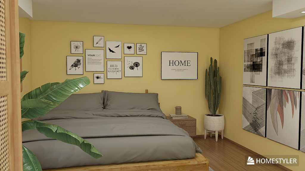 Contemporary Loft Bedroom