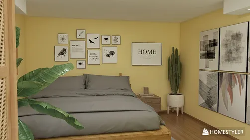 Contemporary Loft Bedroom 