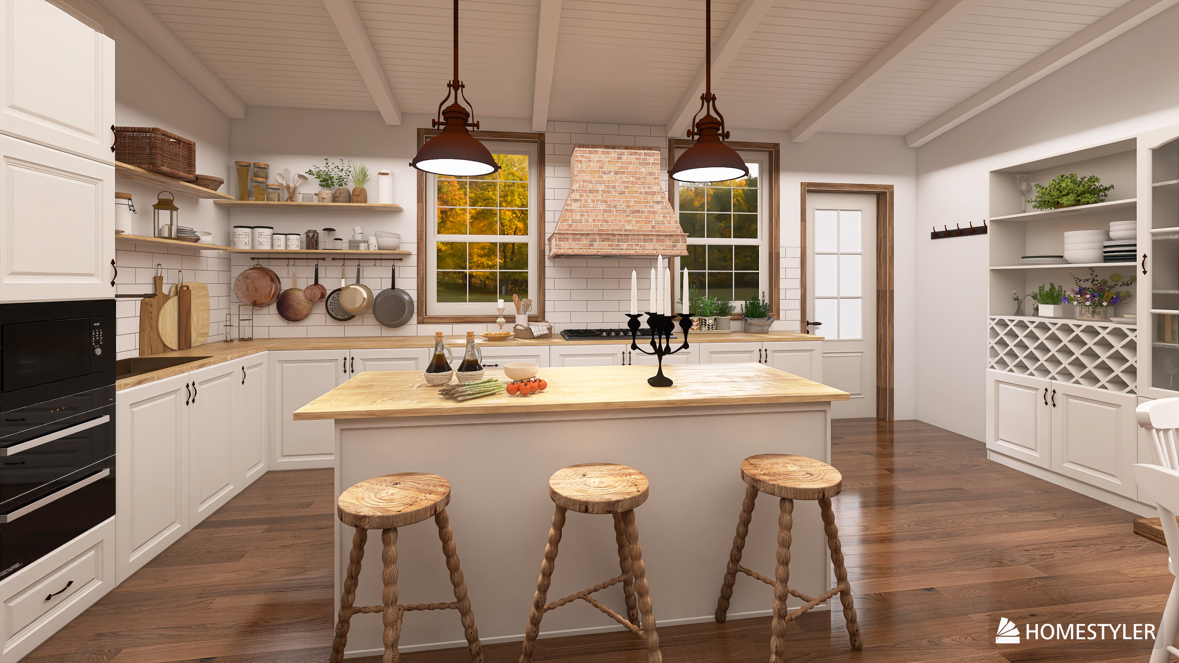 farmhouse kitchen
