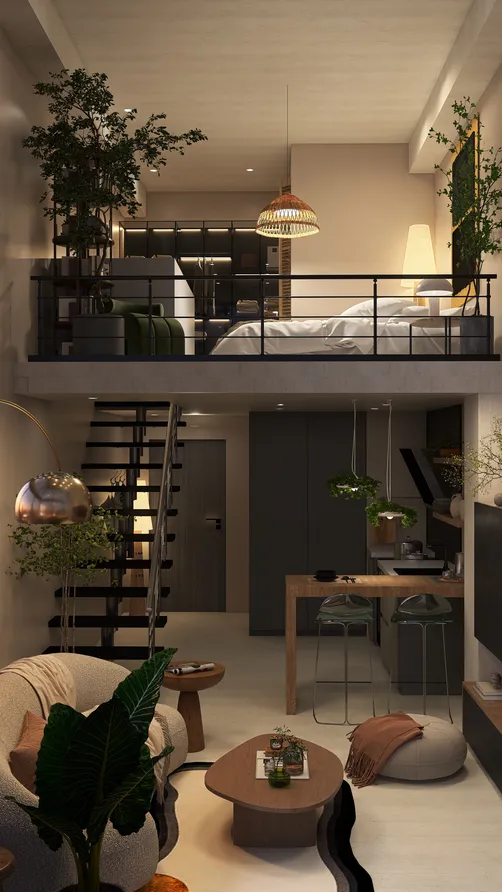 Modern Tiny Loft Apartment