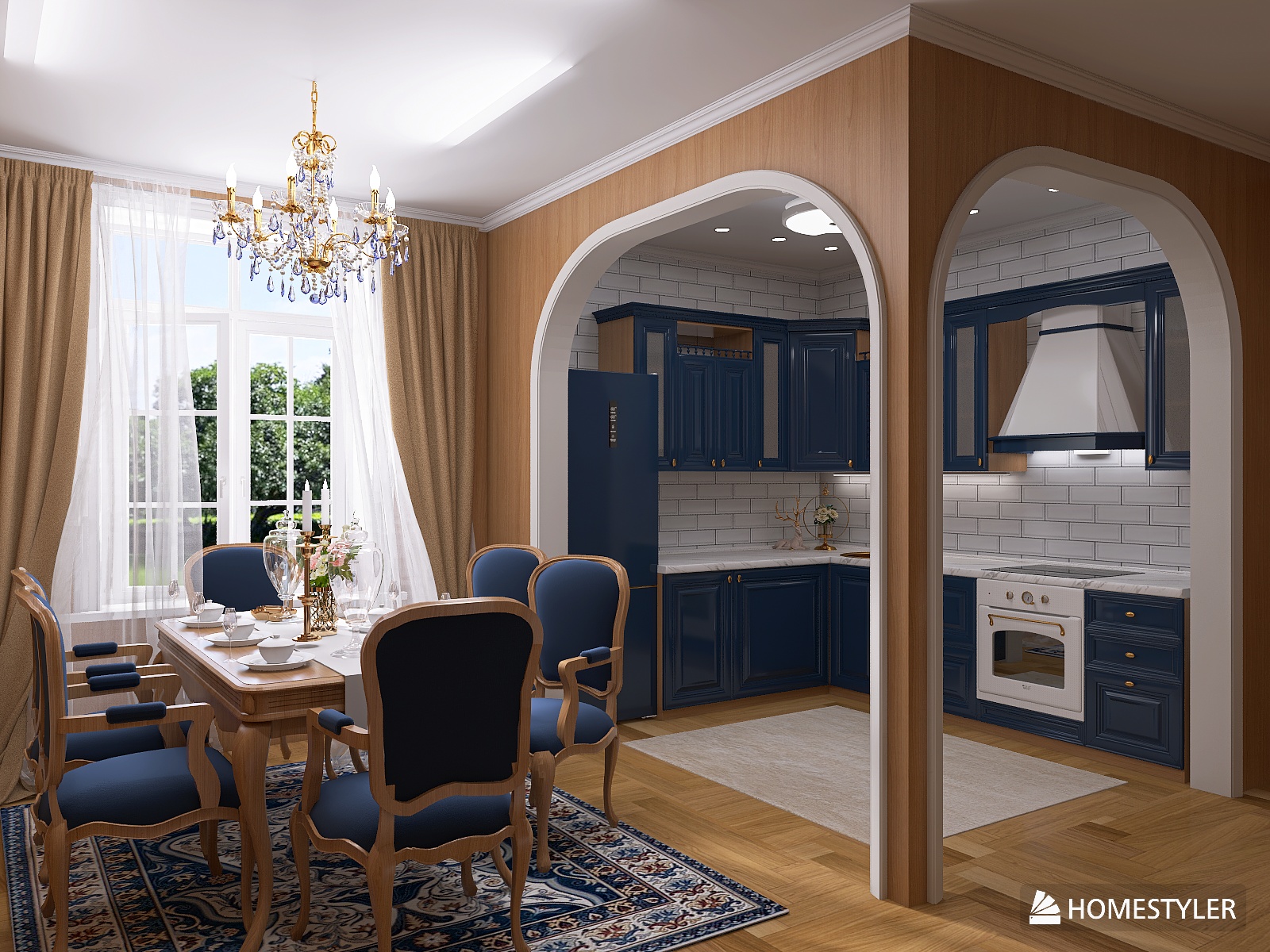 Кухня-столовая Classic 