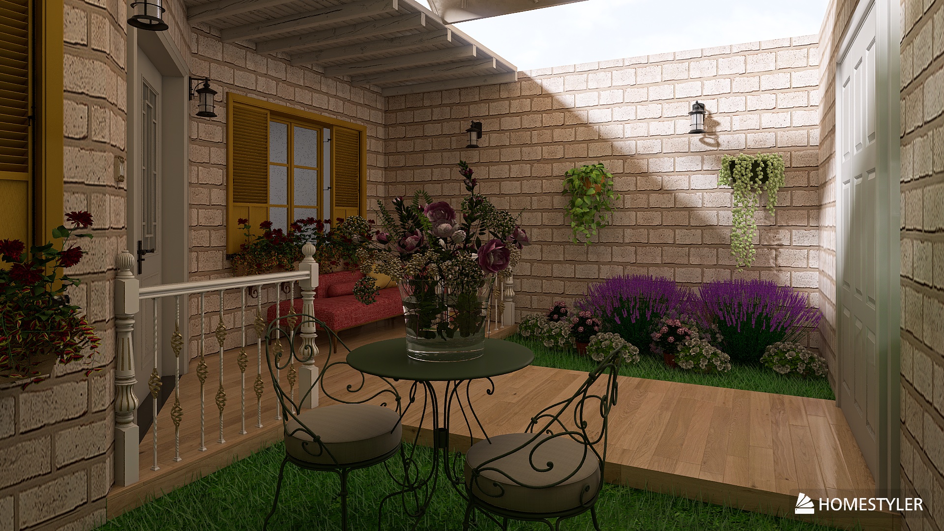 Dreamy Small Front Yard