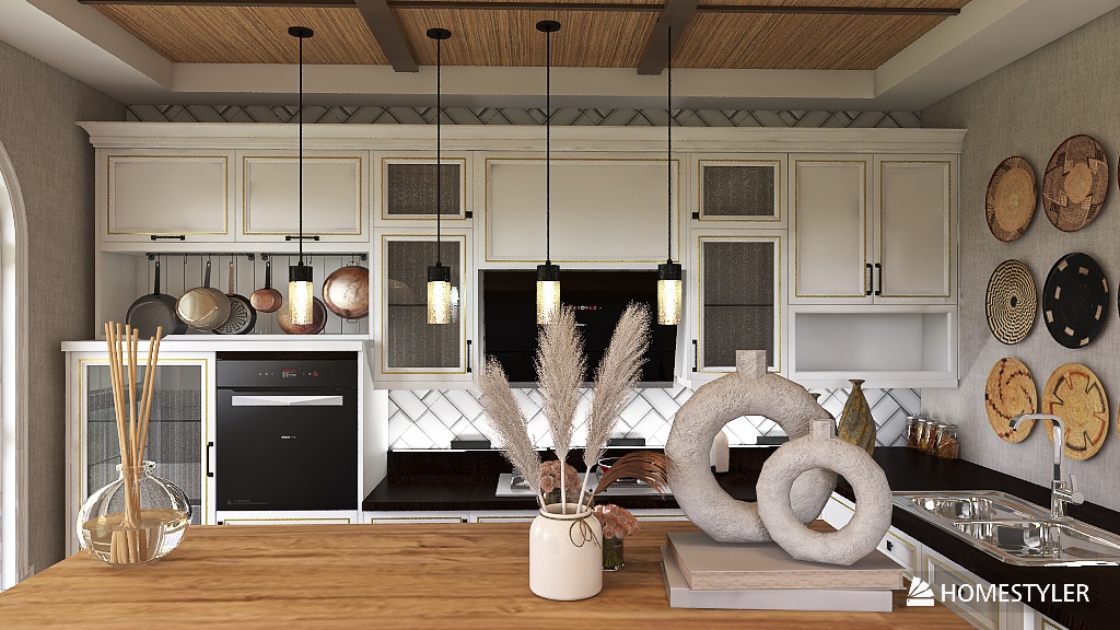 Simple Farmhouse Kitchen