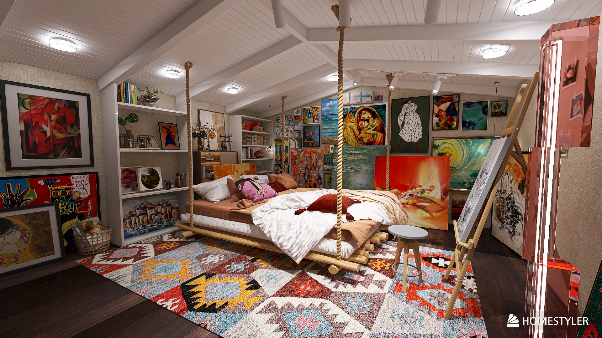 Attic Art studio