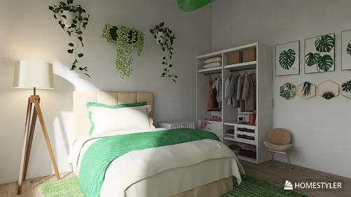 Attic Home: Soft Green Touch