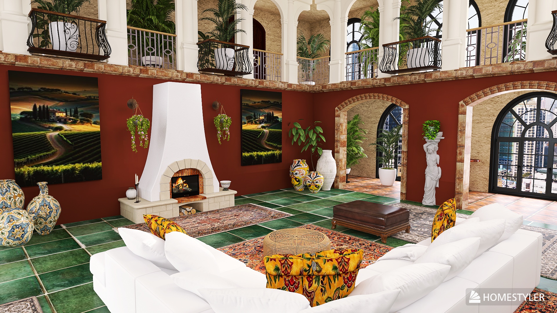 tuscan style for web