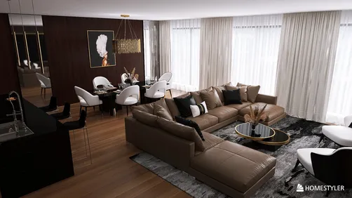 APARTMENT INTERIOR Living Room