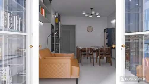 Small office for interviews, lounge and work in a city center