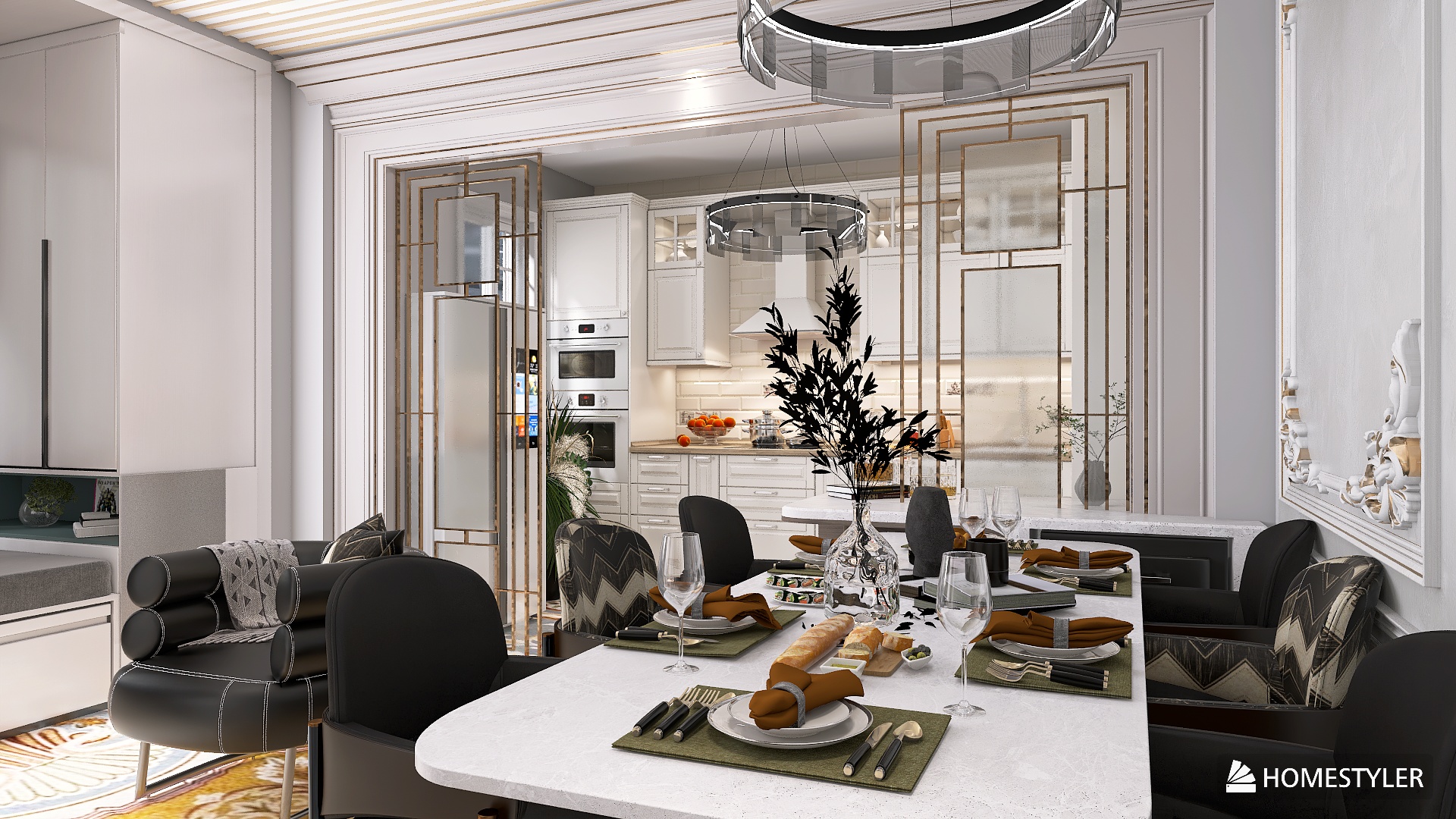 Sweet and chic Kitchen/Dinning Room