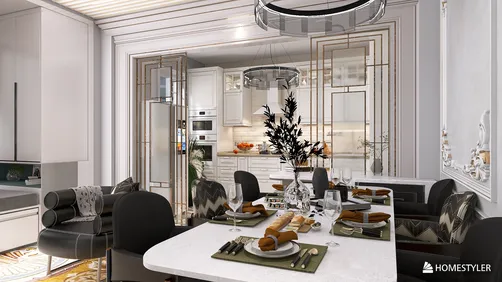 Sweet and chic Kitchen/Dinning Room