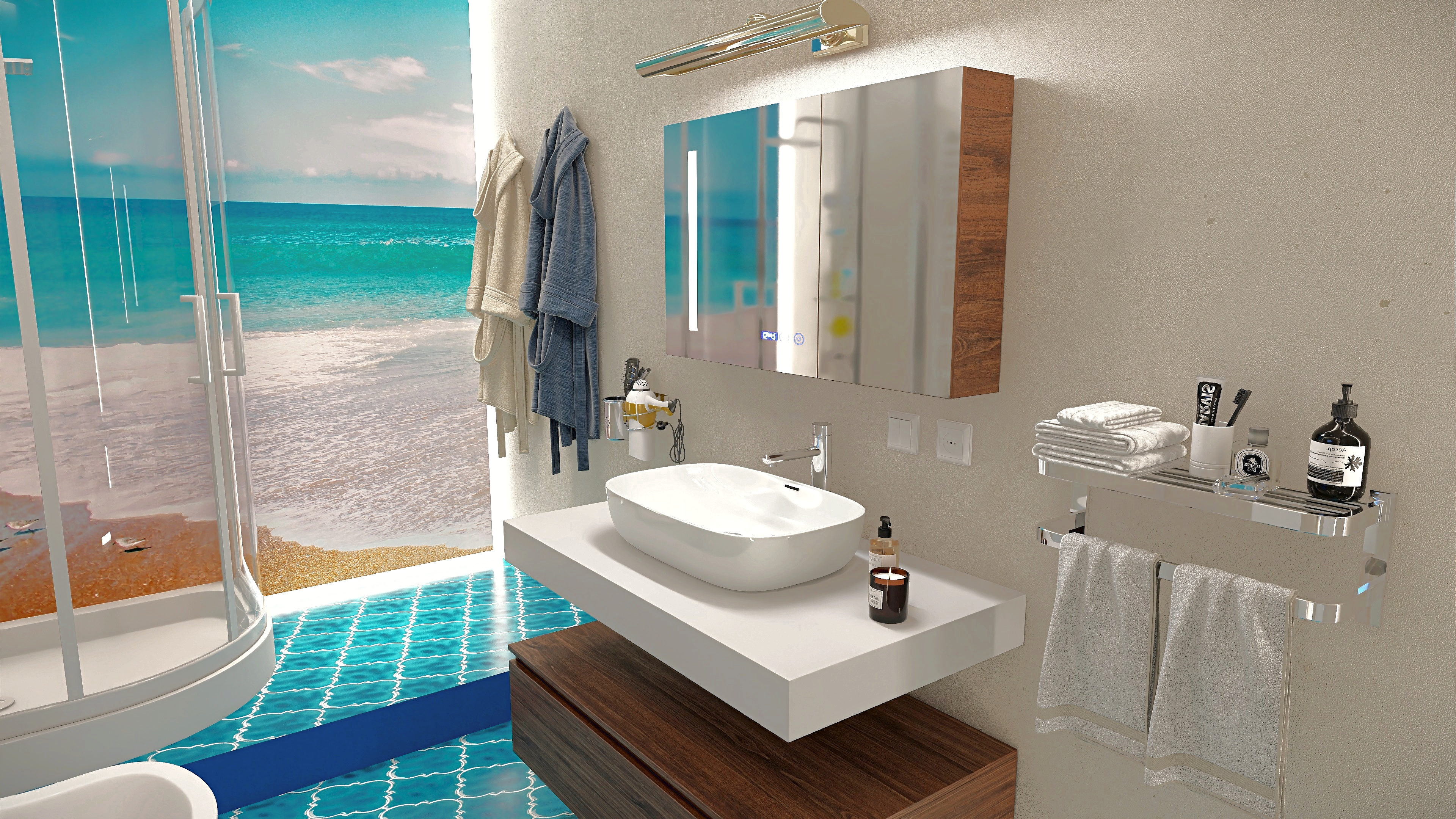 MURAL BATH  SECOND VERSION