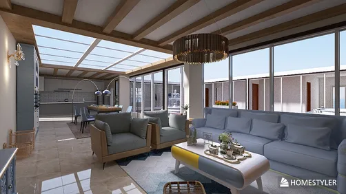 Professional interior design created with Homestyler 3D design software
