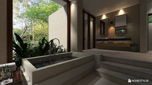 Bali | Wet-Dry Separation Bathroom (3)