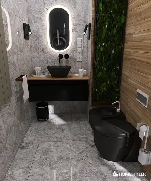 Industrial Bathroom