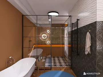 Professional interior design created with Homestyler 3D design software