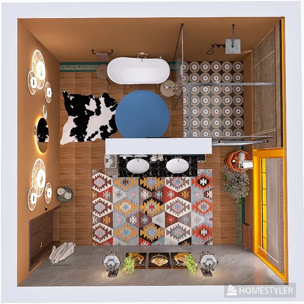 Professional interior design created with Homestyler 3D design software