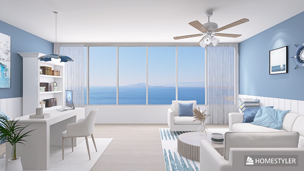 Coastal Home Office🩵🌊