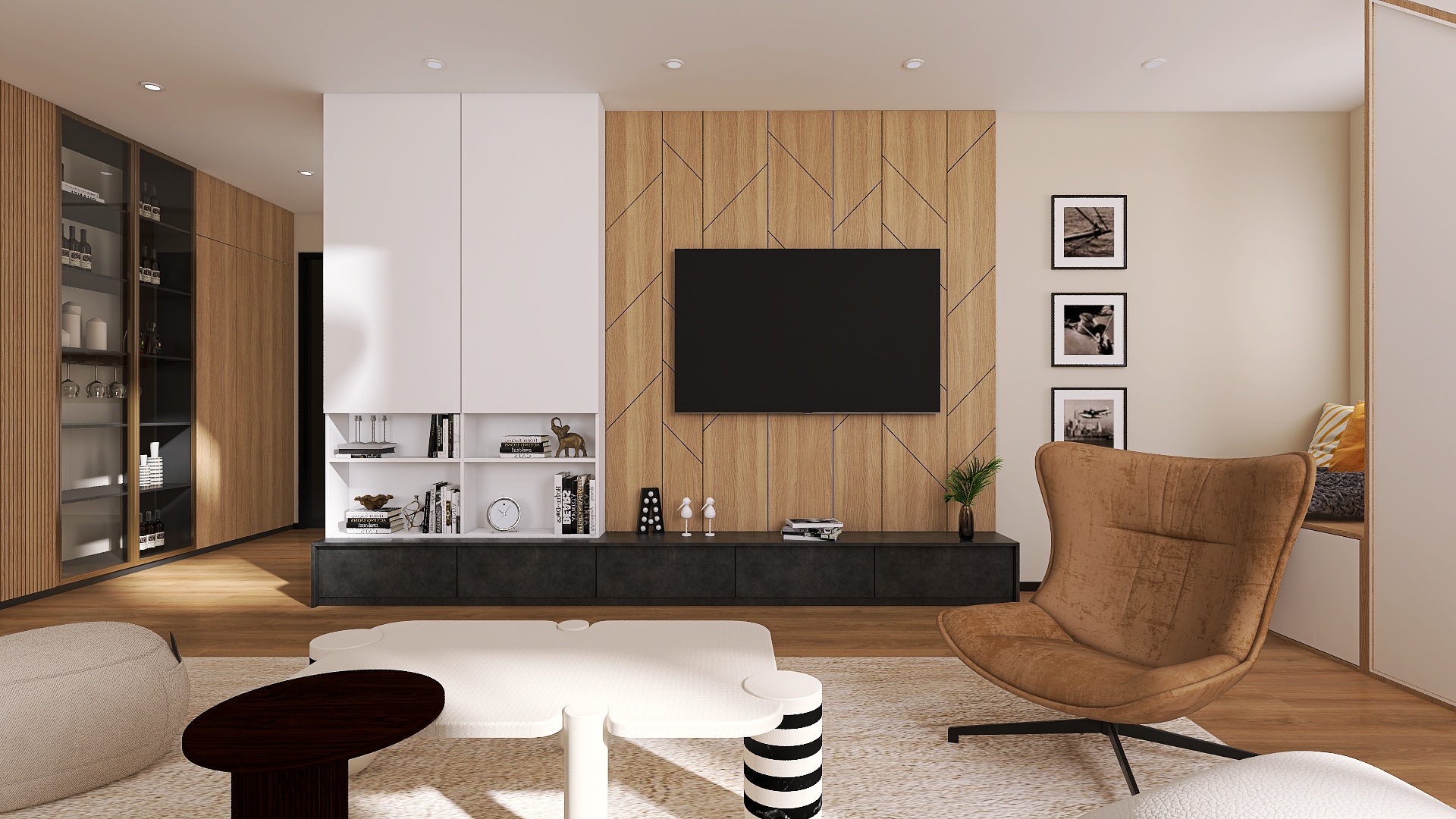 Contemporary Scandi Loft Studio