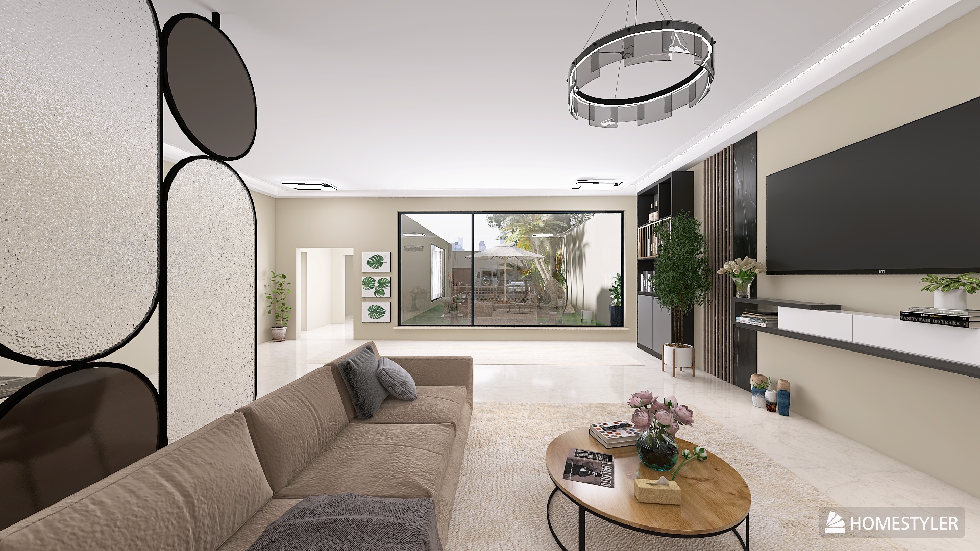 منزل صغير بطابق ضيافة 