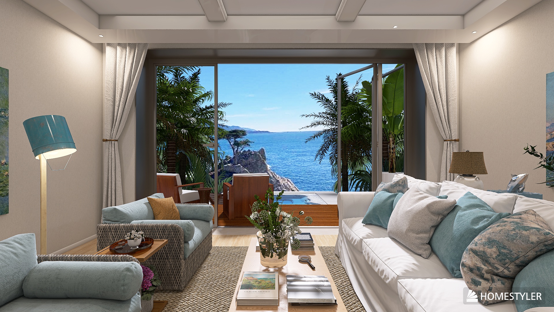 in riva al mare | Coastal Home Office (2)