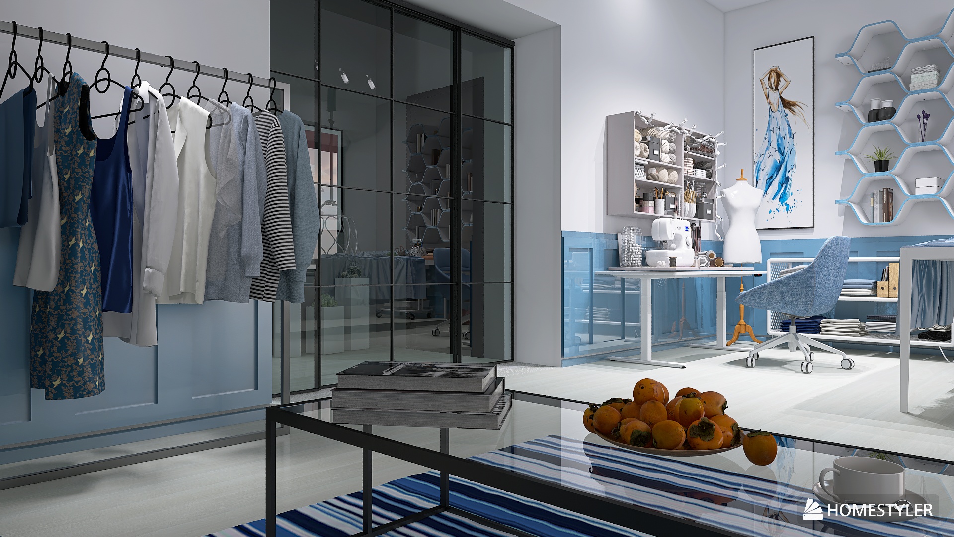 Home office on the coast