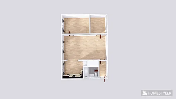 Professional interior design created with Homestyler 3D design software