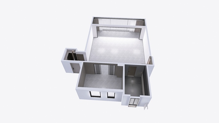 Empty—Modern Monochrome Apartment