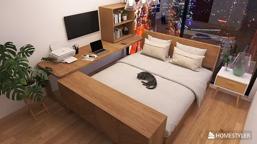 little house with no kitchen