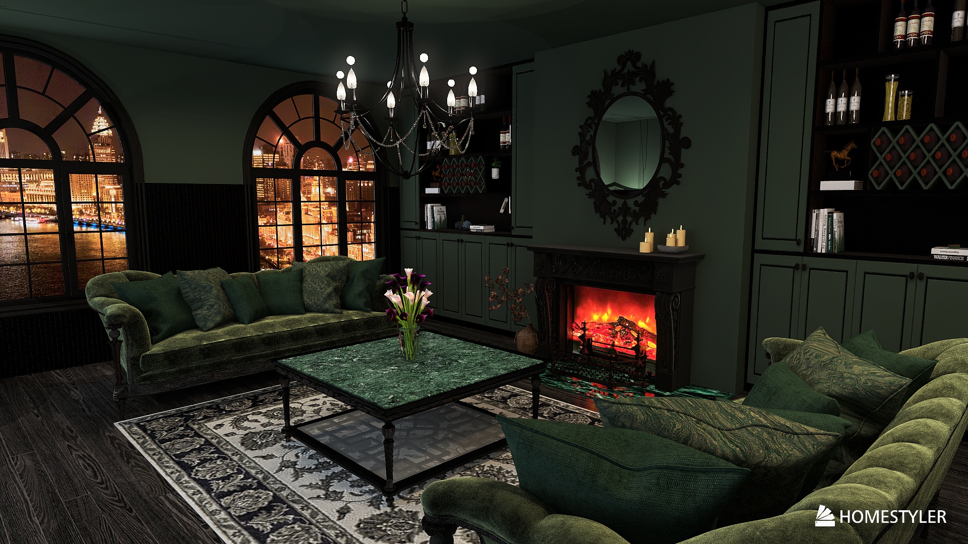 Gothic Style Master Suite