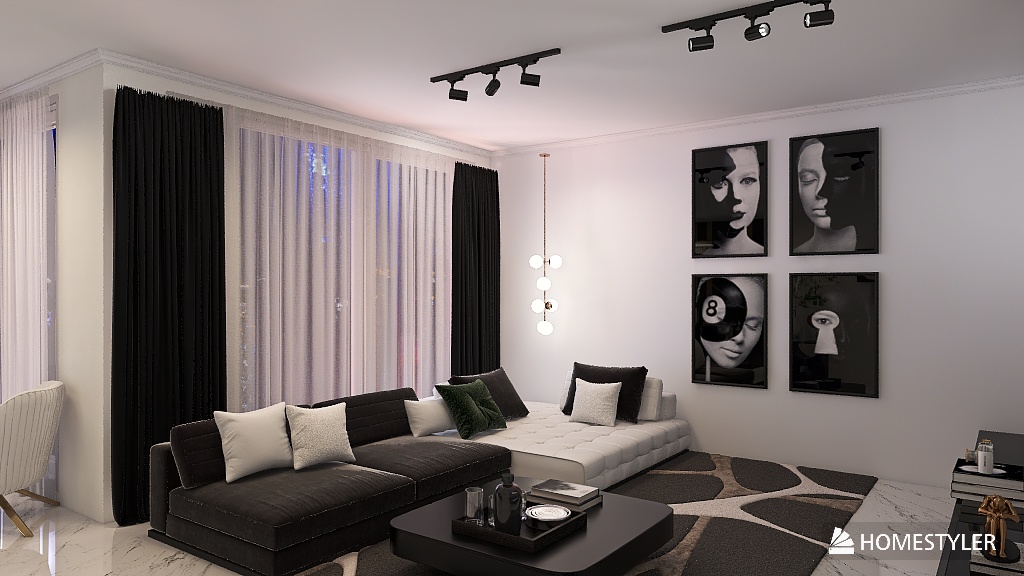 16-Modern Apartment Empt Room