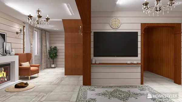 Professional interior design created with Homestyler 3D design software