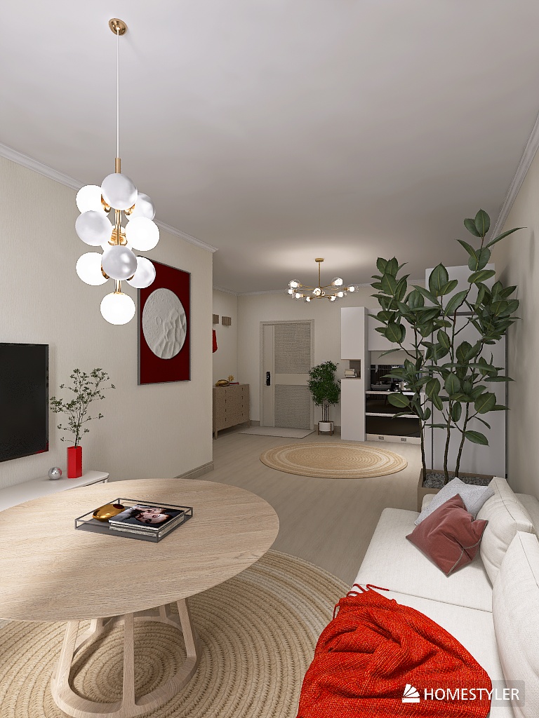 L-образная комната