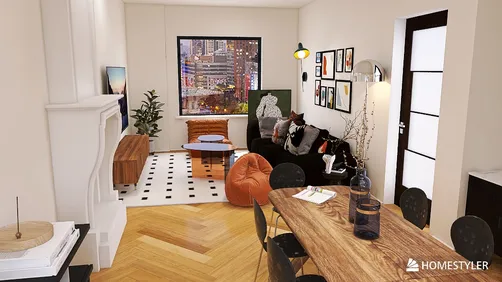 16-Modern Apartment Empt Room