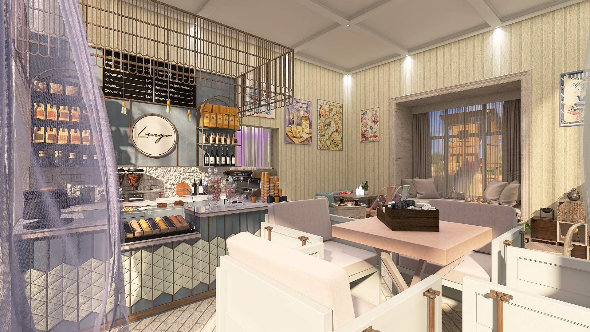 Breaking to kindergarten