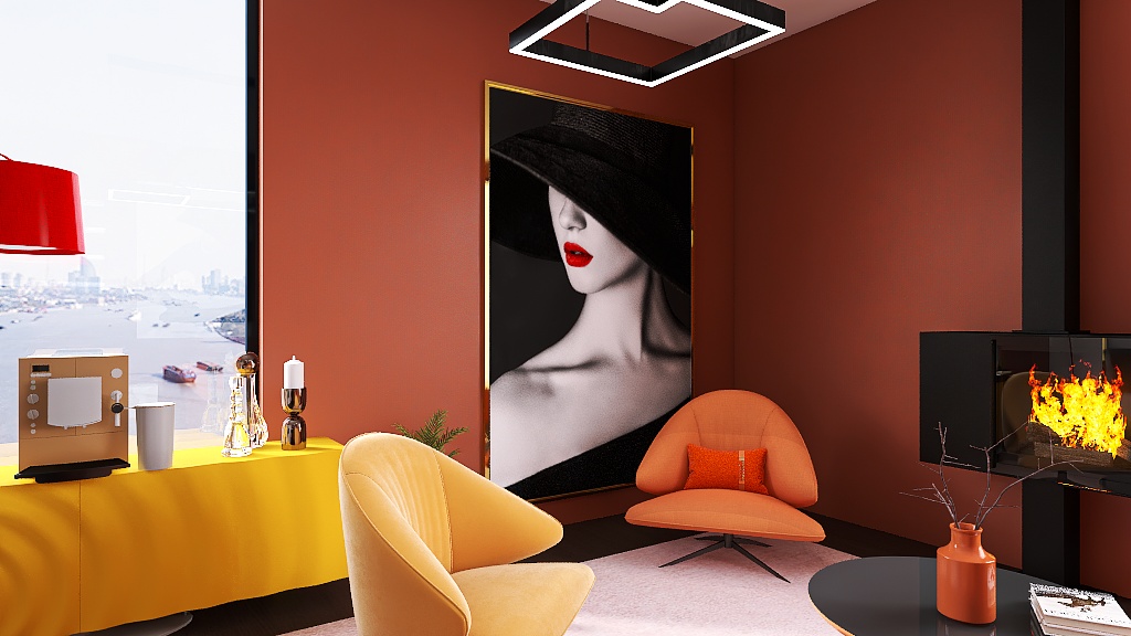 Coffee corner lounge