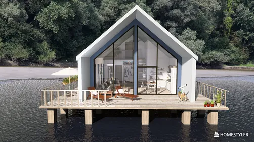 Floating Home on Bokodi-tó