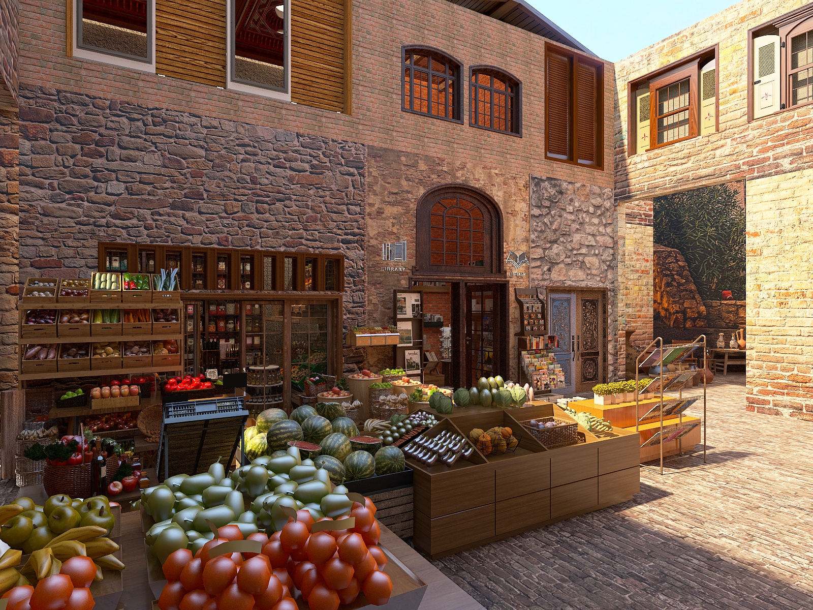 Florence Market - Piazza del Mercato